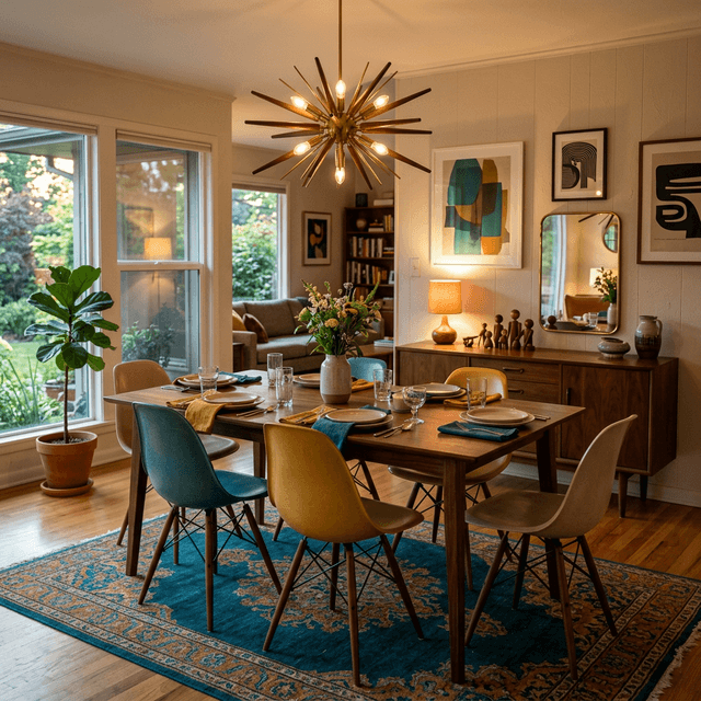 Mid-Century Modern Dining